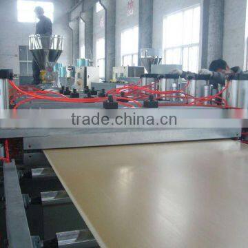 WPC foamed board machine PVC foamed board making machine line