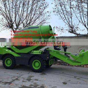 4 WD Swing Drum Concrete Mixer
