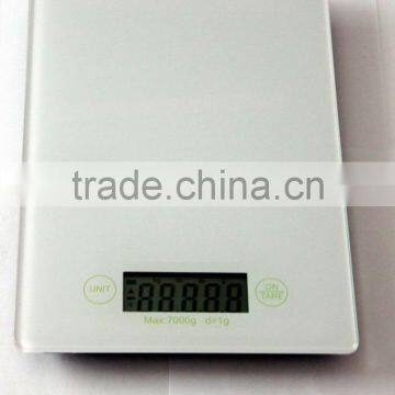 Touch Screen Glass Diet Kitchen Scale photo-2