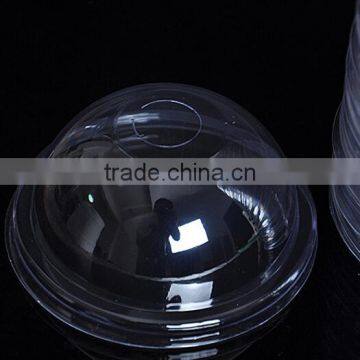 Custom Food Grade Disposable Clear Plastic Cup Dome Lids Cheap Price photo-4