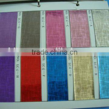 Manufacturer High quality Holographic PVC Lamination Film