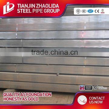 Cold Rolled Think Wall Hot Dip Galvanized Square Tubes for Low Pressure Water Pipe Oil Gas Use photo-6