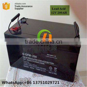 Best price 12V 200AH solar gel battery