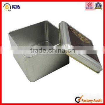 Hot Sale Tin Lovely Square Jewelly Tin Can photo-2