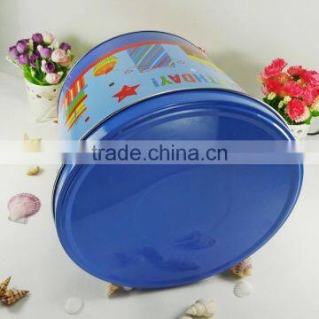 High Quality Round Popcorn Storage Tin Can photo-2