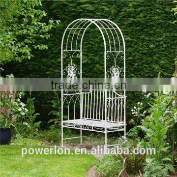 Very Nice Antique Metal Garden Arch Outdoor Furniture photo-4