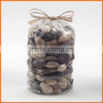 Natural pebble river rock stone