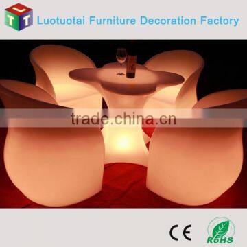 Lounge/leisure Lighted up Led Bar Furniture/wireless Inductive Charging Led Bar Table photo-2