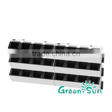 wall mount plastic rectangular planter walls