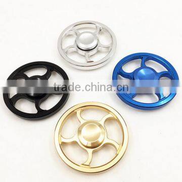 Hot Selling Bearing Circle Fidget Spinner and High Speed Metal Round Hand Spinner photo-2