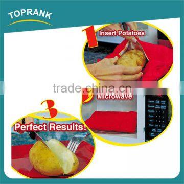 Hot Selling as Seen on tv Red Microwave Oven Cooking Potato Bag photo-5