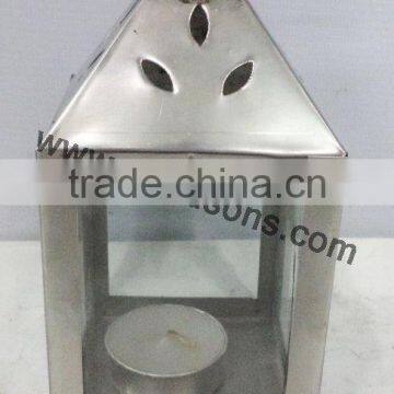 Peaked Roof Metal Lantern photo-3