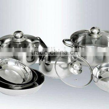 Stainless Steel Cookware Set Soup Pot