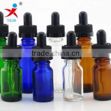 5 ml, 10 ml 15 ml 30 ml glass transparent electronic cigarette smoke oil