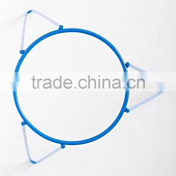 Blue Metal Wire Plant Stand - Hairpin Leg Inspired photo-2