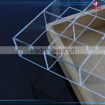 JYTH-007Factory Wholesale Clear Acrylic Tea Gift Box,customized Glass Size Tea Box photo-5