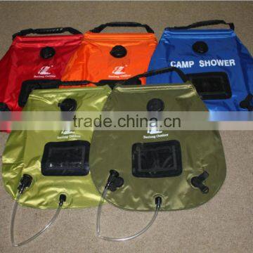 solar outdoor grey water portable shower of outside single shower