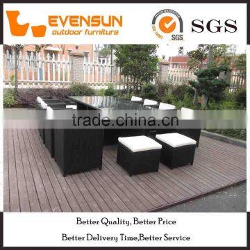 Restaurant Large Size Club Pub Furniture Set Rattan photo-2