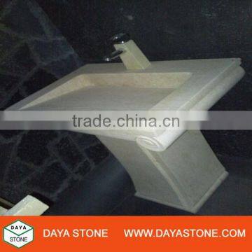 Stone pedestal basin