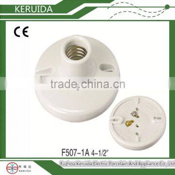 E27 porcelain lamp socket ceramic ceiling lamp holder