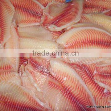 fresh frozen black tilapia fillet