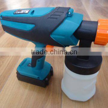 Wireless 18V Lithium Battery Powered Handheld Small Portable Mini HVLP Painting Sprayer Machine Electric Rechargeable Spray Gun photo-4
