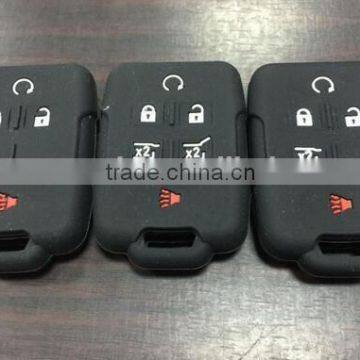 For Chevrolet Cruze Aveo Lova Spark Onix Silverado Volt Silicone Car Key Cases Cover Holder Replacement 3 4 5 6Buttons photo-4