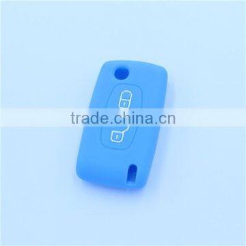 Silicone Rubber Remote Key Case, Key Cover for Citroen Peugeot ,307,308(2 Buttons) photo-4