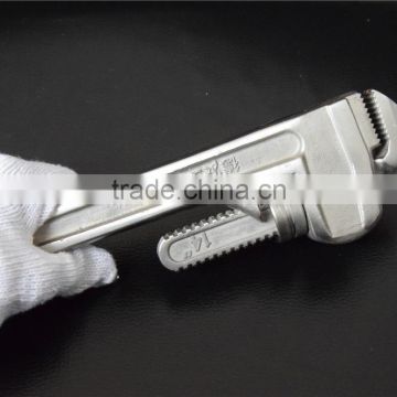 304ss materoal,non magnetic pipe wrench,stainless steel