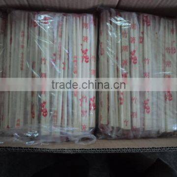 High-quality disposable plastic wrapped bamboo chopstick