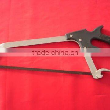 18" manual steel meat saw / hand butcher saw