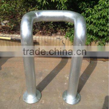 2014 hot-dipped/galvanized/pipe bending bollard(Dim:114mm)