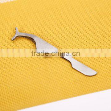 Factory Price 430 Stainless Steel Material Multifunctional Eyelash Tweezer for Beauty Salon