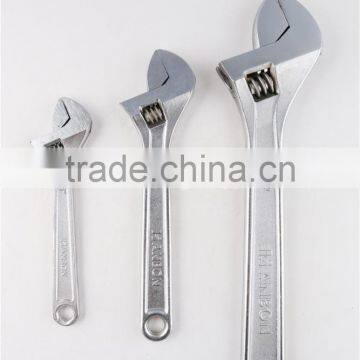 Chrome Plated Adjustable Wrench/Spanner photo-2