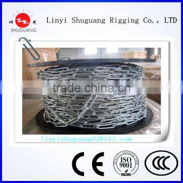 GAVANIZED AND SELF COLOR HIGH QUOLITY PROOF COIL CHAIN NACM1990(G30) SHUGUANG MADE IN CHINA photo-2