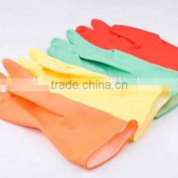 Hands Kitchen Cleaning Colored Latex Gloves