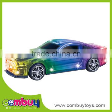 New design plastic universale colorful music car games and racing