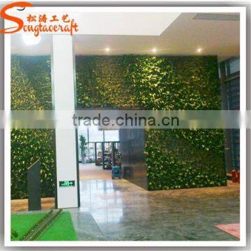 Wholesale Manufacturers Artificial Plant Wall Fake Plastic Vertical Green Wall System