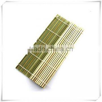 white color natural bamboo sushi rolling mat