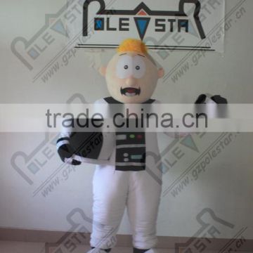 Alien cartoon mascot costume