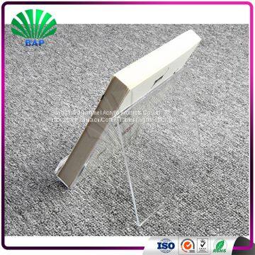 Transparent Book Shop Display Holder Cardboard Display Stand Acrylic Brochure Stand photo-3