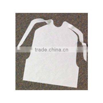 CE&ISO Approved Disposable medical nonwoven fabric apron/dental patient bib with free samples