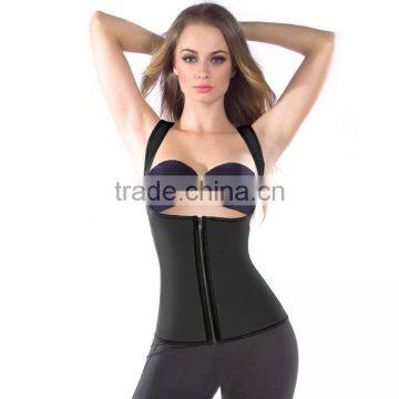 hot sell ultra sweat neoprene vest for women fat burning waist slimming vest