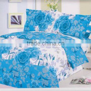 100%polyester digital printing luxury diamond velvet bedding set