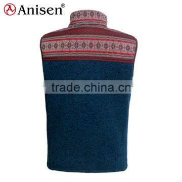 Apparel Manufacturer Printing Custom Knit Fleece Women Vest photo-6