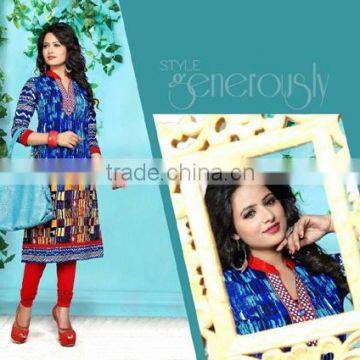 LADIES COTTON PRINTED KURTI photo-6