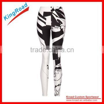 New design fitness clothing wholesale custom camo compression tights