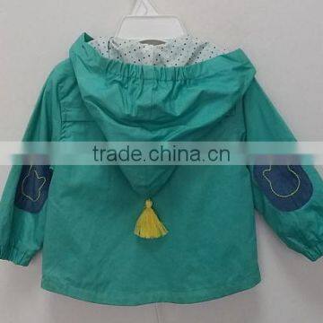 Baby Boys Cute Cyan Color Coat for Autumn photo-2