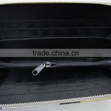 New Designer pu Leather Camo Pattern Zipper Round Lady Wallet photo-2