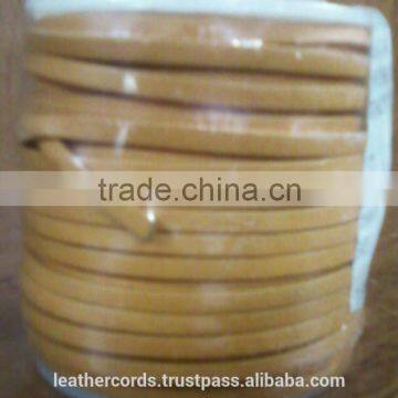 2mm Flat Leather Cord photo-5